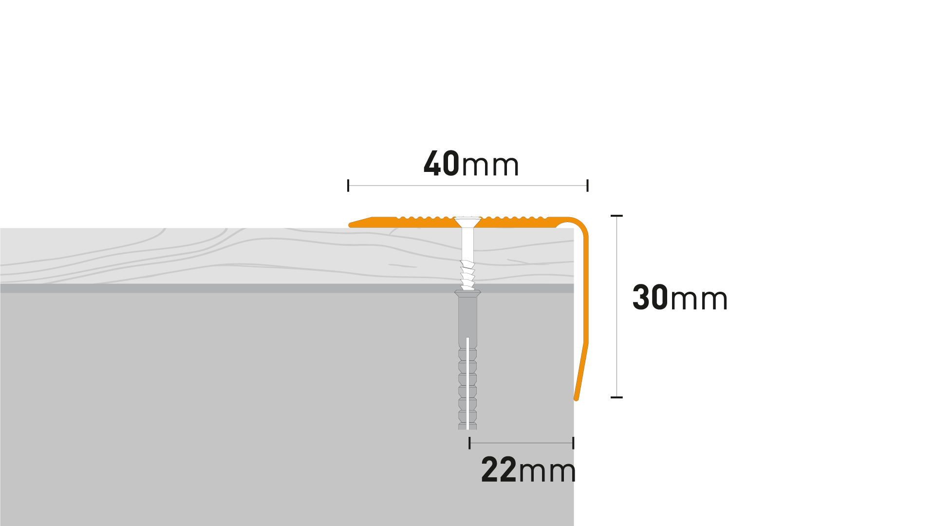 LIYI929GP Perfil De Transición para Suelo T - Fácil De Cortar Embellecedor  Suelo 15 20 33 40mm