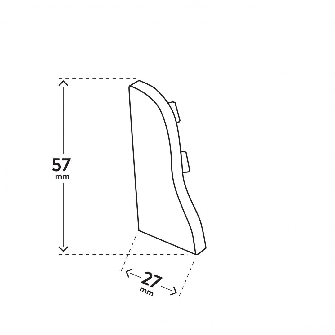 ukončení L+R LM55 CHESTNUT GIRONA 107 - Arbiton