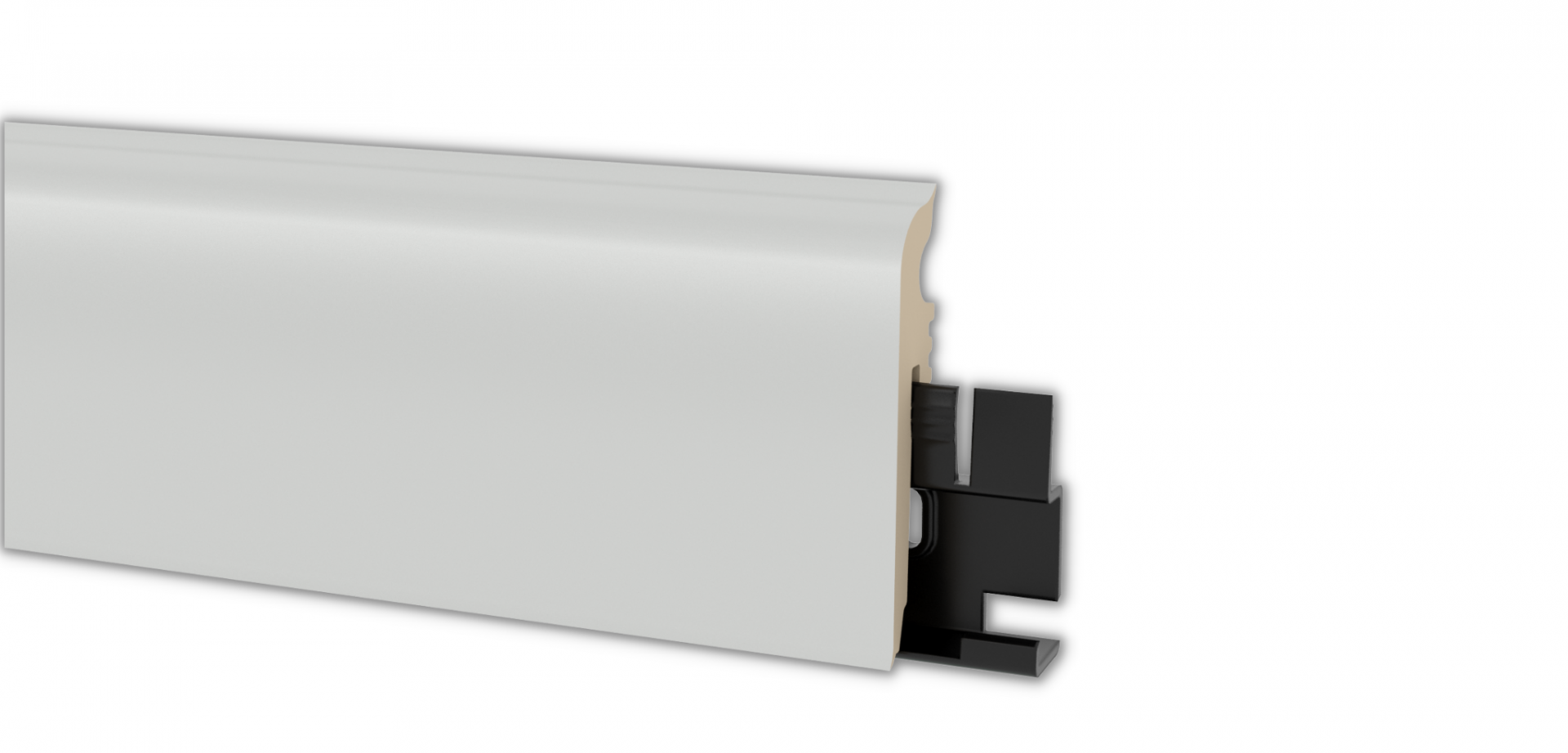 Skirting board Arbiton  - VIGO 60 GRAY 2