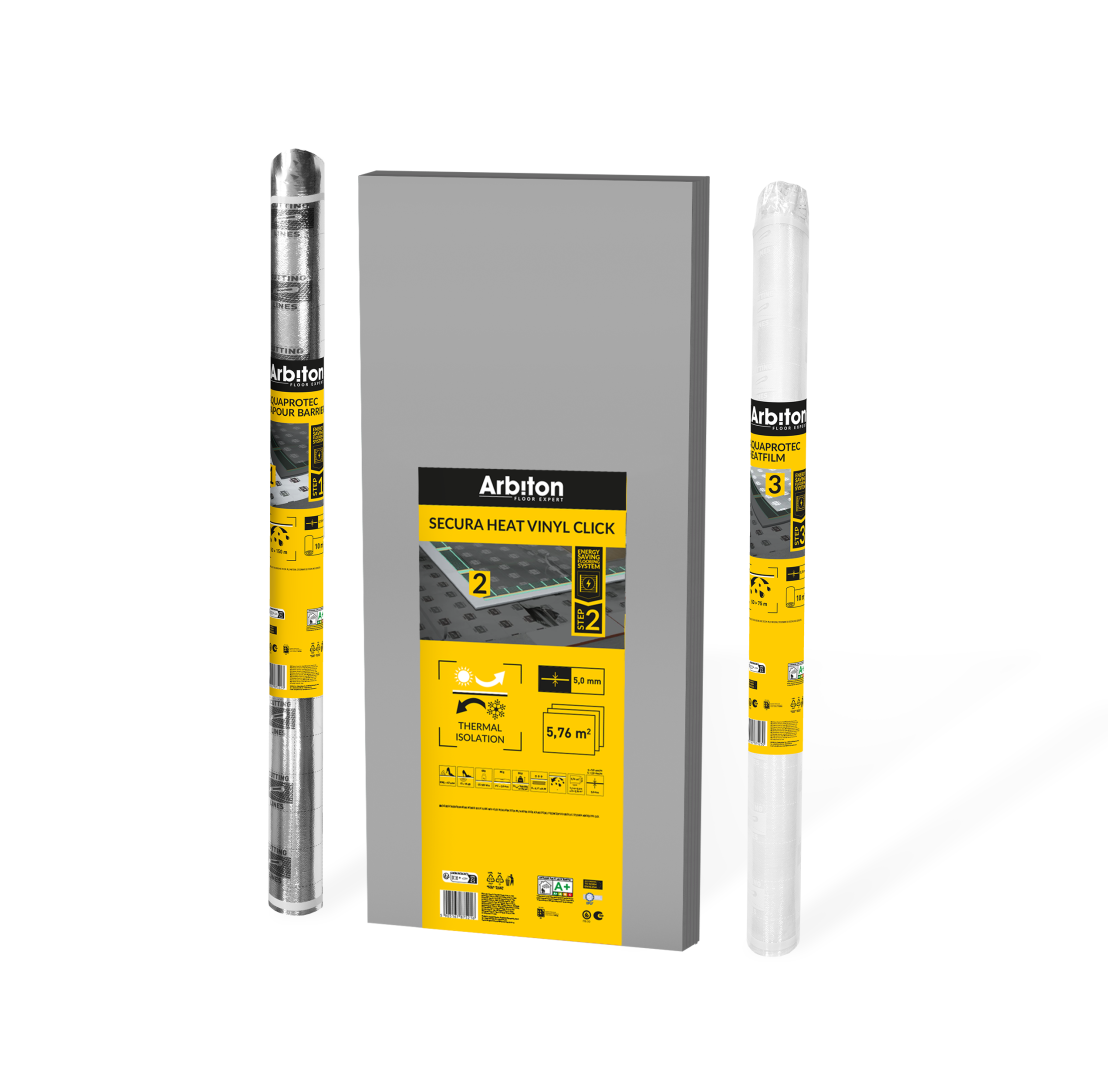 AQUAPORTEC VAPOUR BARRIER - Energy Saving Flooring System